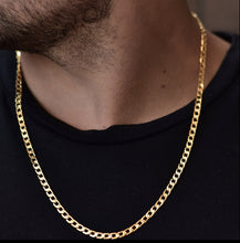 Cargar imagen en el visor de la galería, Cadena Cubana Diamantada 60cm