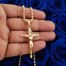 Cargar imagen en el visor de la galería, Cadena Militar 2.5mm 60cms + Colgante Madero