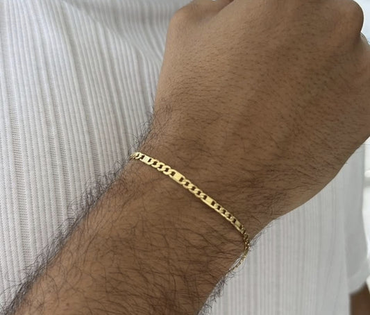 Pulsera Escalera y Plana